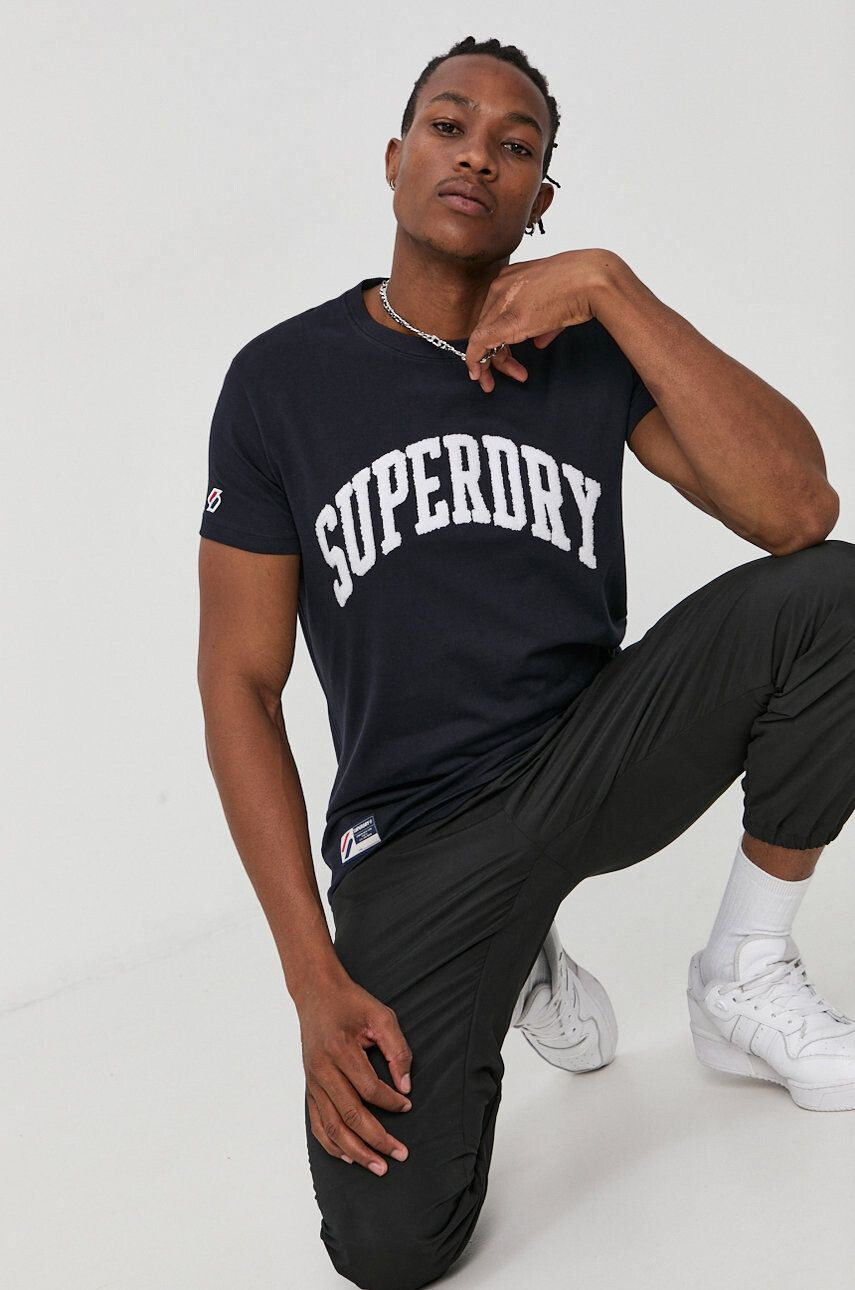 Superdry Bavlnené tričko - Pepit.sk