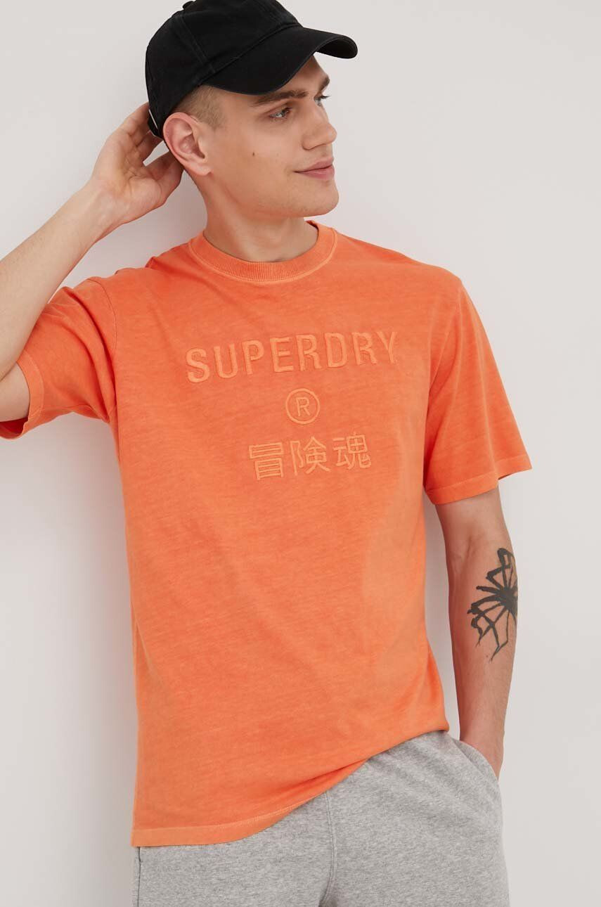 Superdry Bavlnené tričko - Pepit.sk