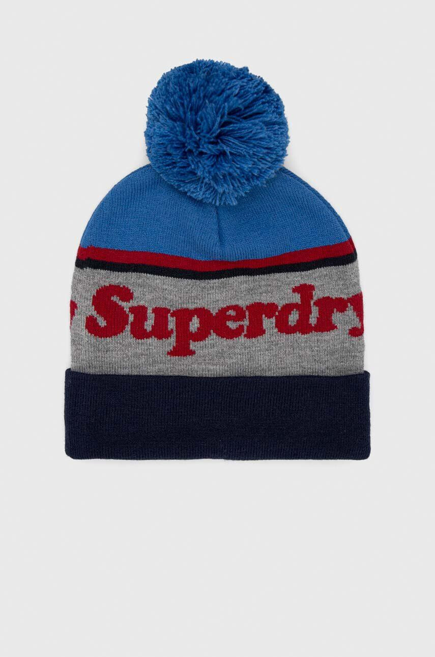 Superdry Čiapka z hrubej pleteniny - Pepit.sk