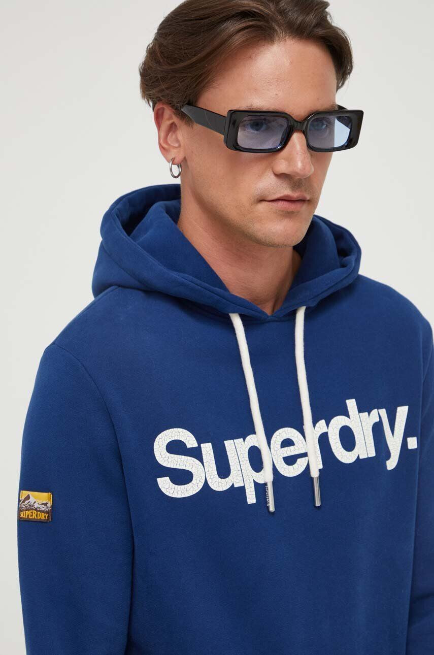 Superdry Mikina pánska s kapucňou s potlačou - Pepit.sk