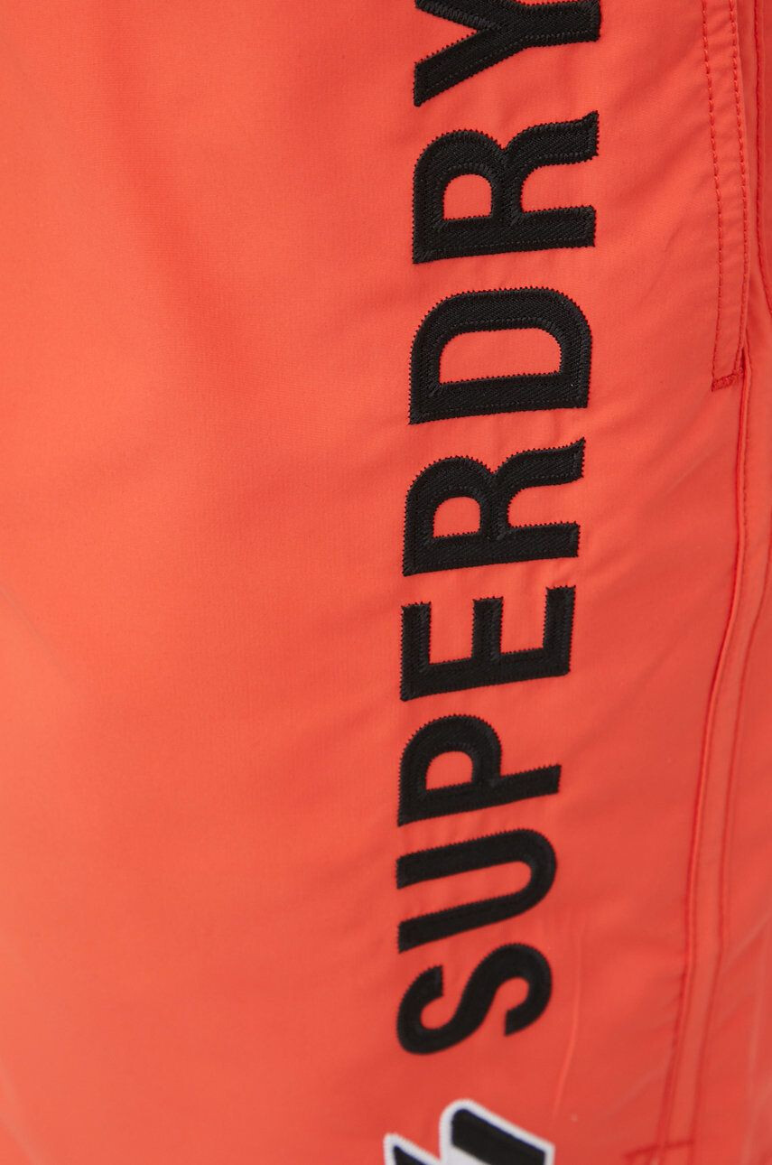 Superdry Plavkové šortky oranžová farba - Pepit.sk