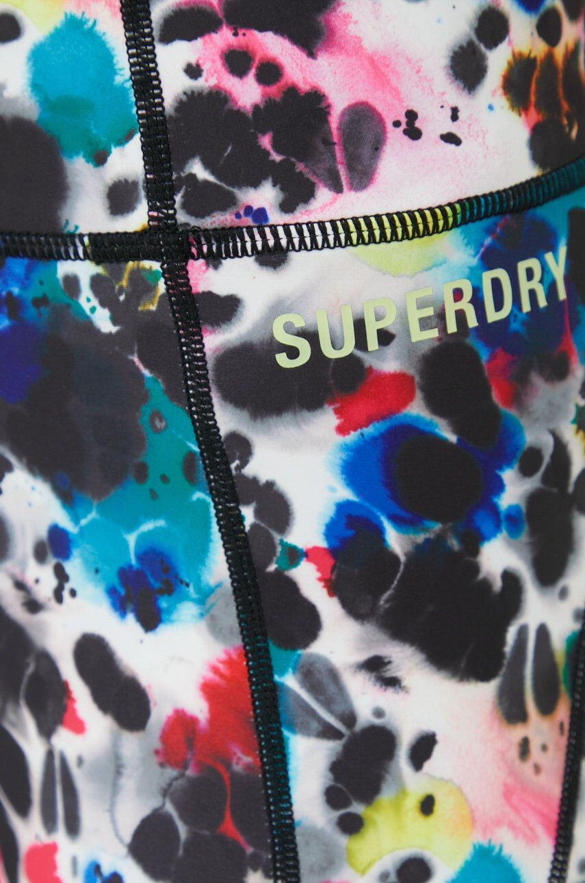 Superdry Šortky dámske vzorované vysoký pás - Pepit.sk