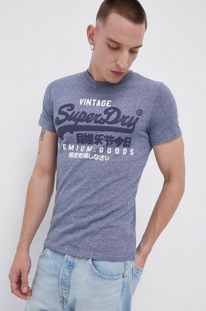 Superdry Tričko pánske s potlačou - Pepit.sk