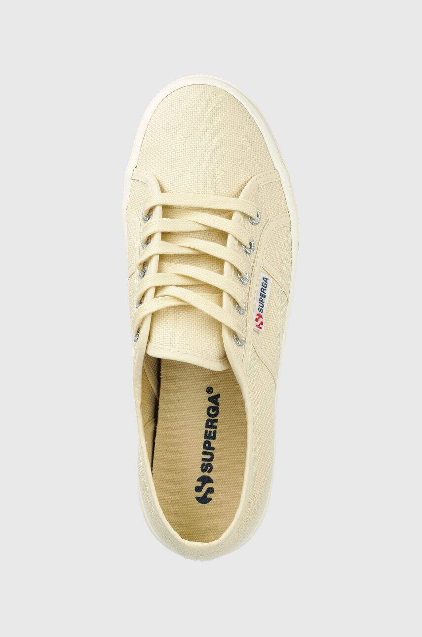 Superga Tenisky 2730 MID PLATFORM dámske béžová farba S2127IW - Pepit.sk