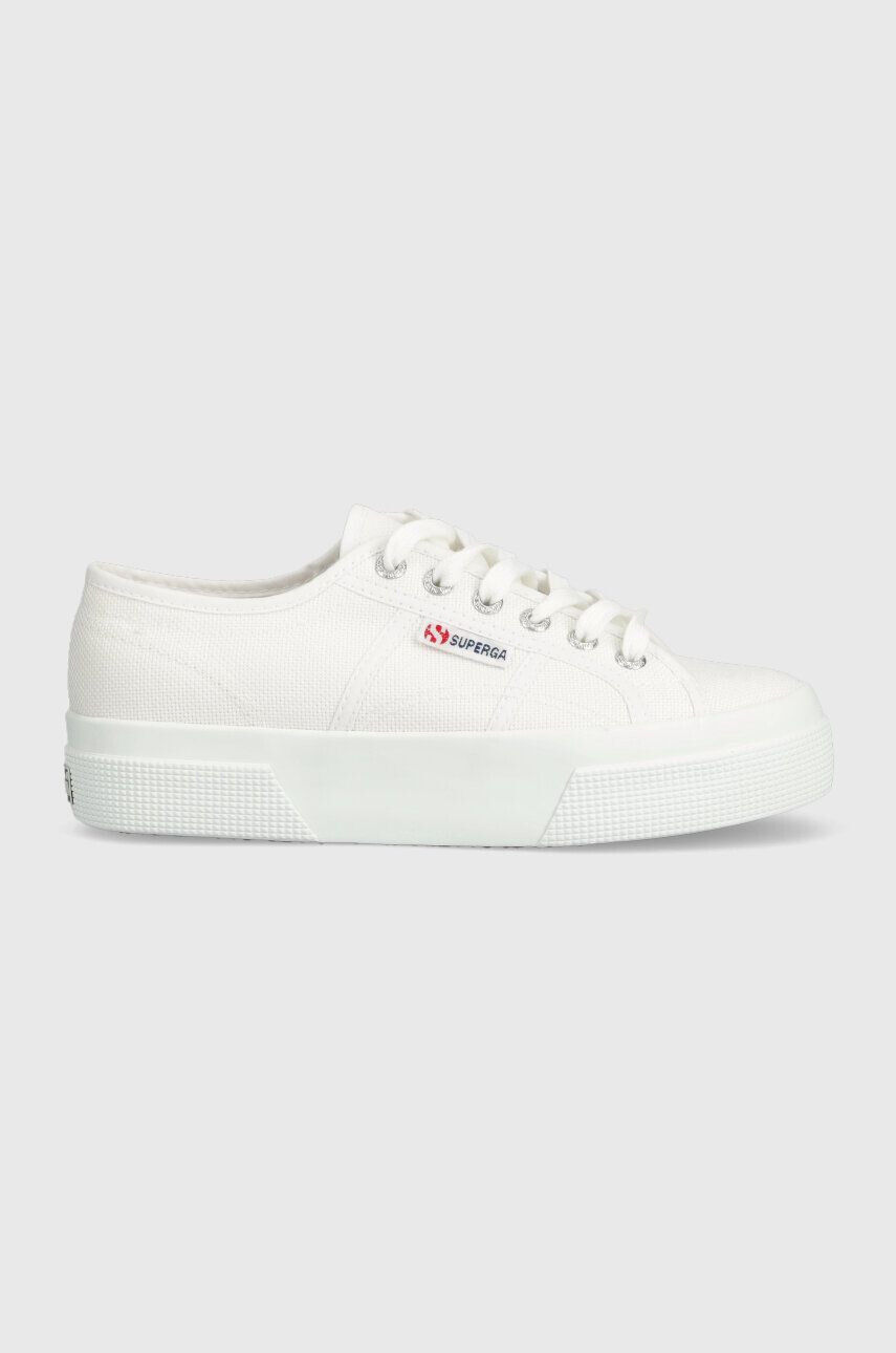 Superga Tenisky 2740 PLATFORM dámske biela farba S21384W - Pepit.sk