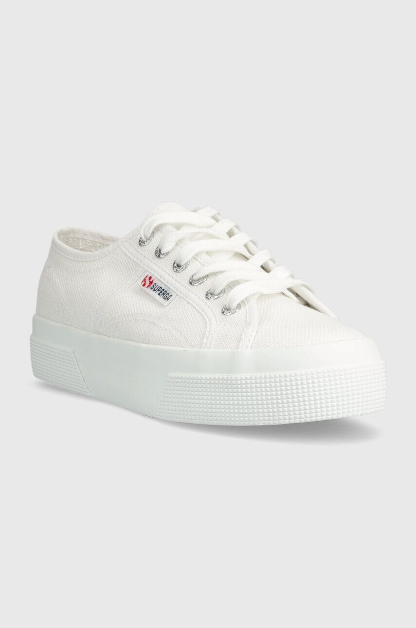 Superga Tenisky 2740 PLATFORM dámske biela farba S21384W - Pepit.sk