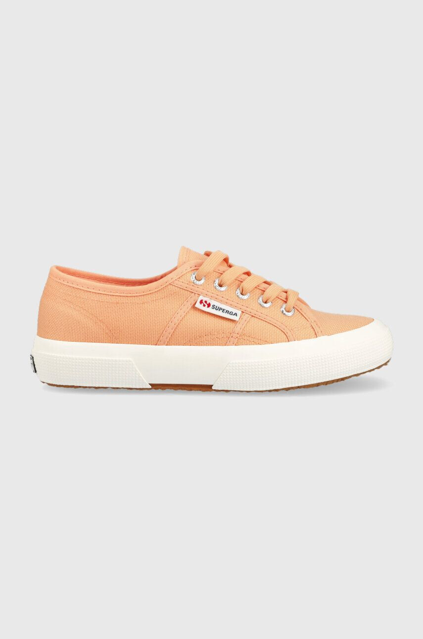 Superga Tenisky 2750 COTU CLASSIC dámske oranžová farba S000010 - Pepit.sk