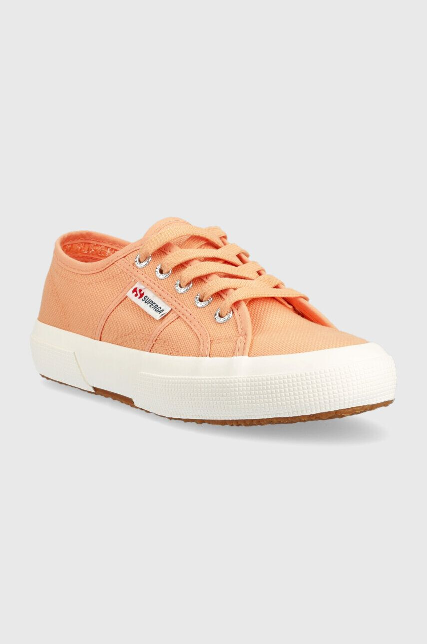 Superga Tenisky 2750 COTU CLASSIC dámske oranžová farba S000010 - Pepit.sk