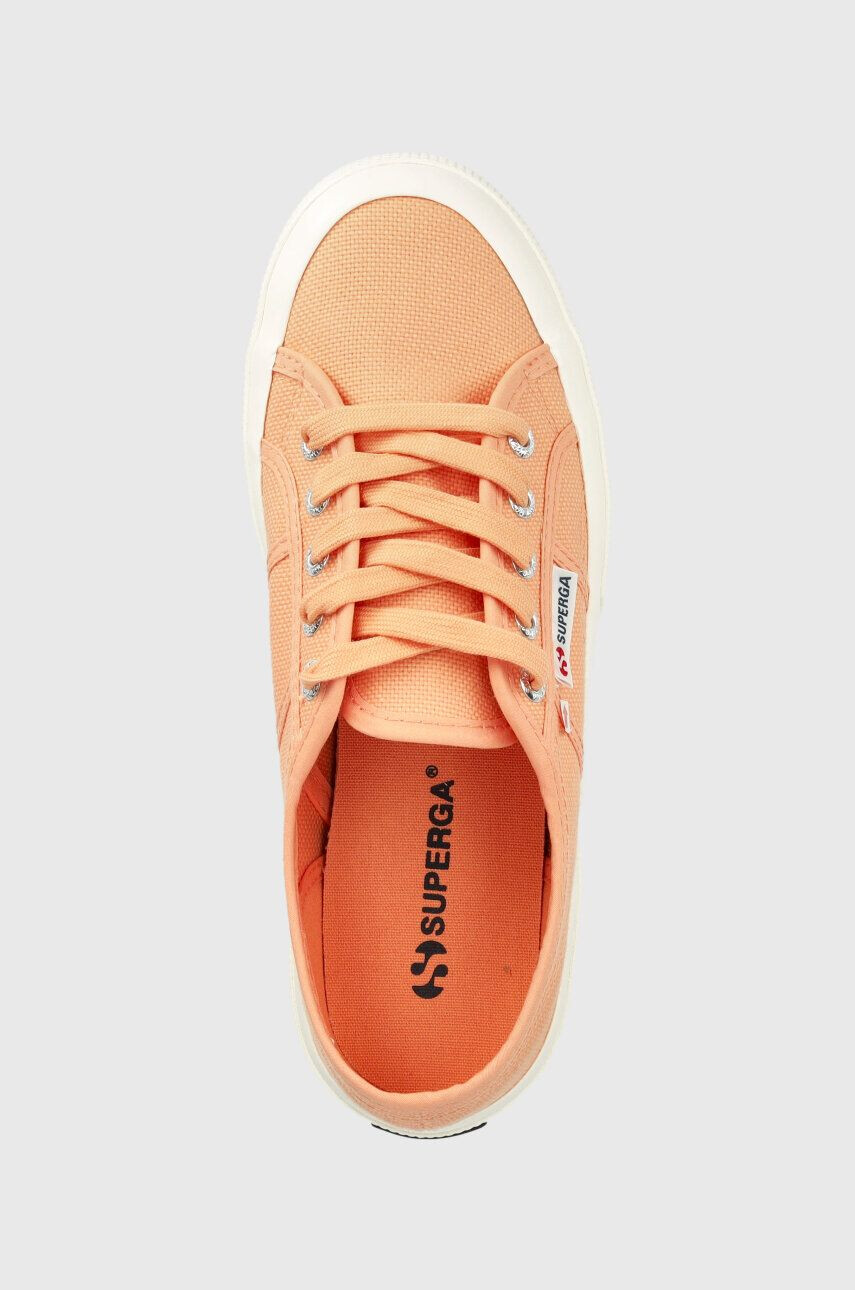 Superga Tenisky 2750 COTU CLASSIC dámske oranžová farba S000010 - Pepit.sk