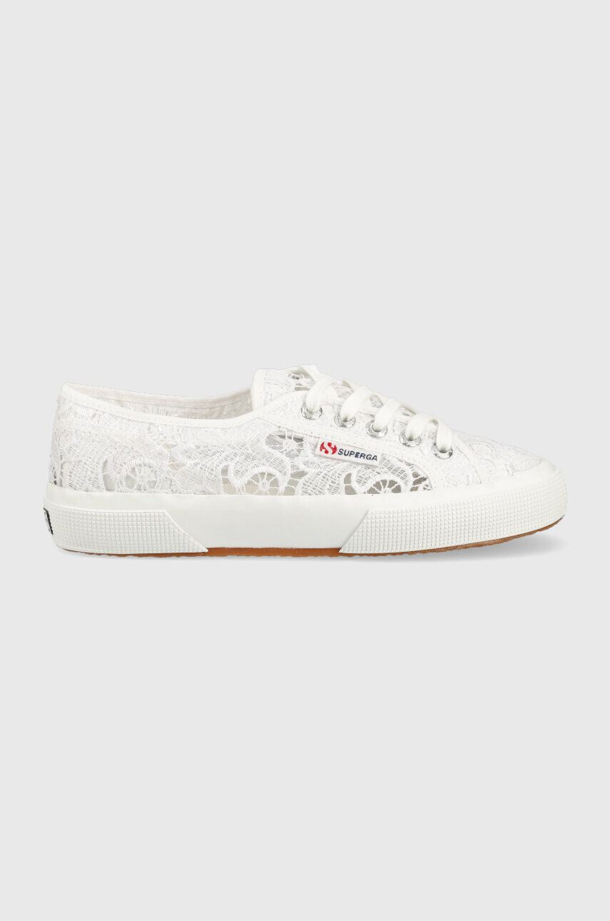 Superga Tenisky 2750 MACRAME dámske biela farba S81219W - Pepit.sk