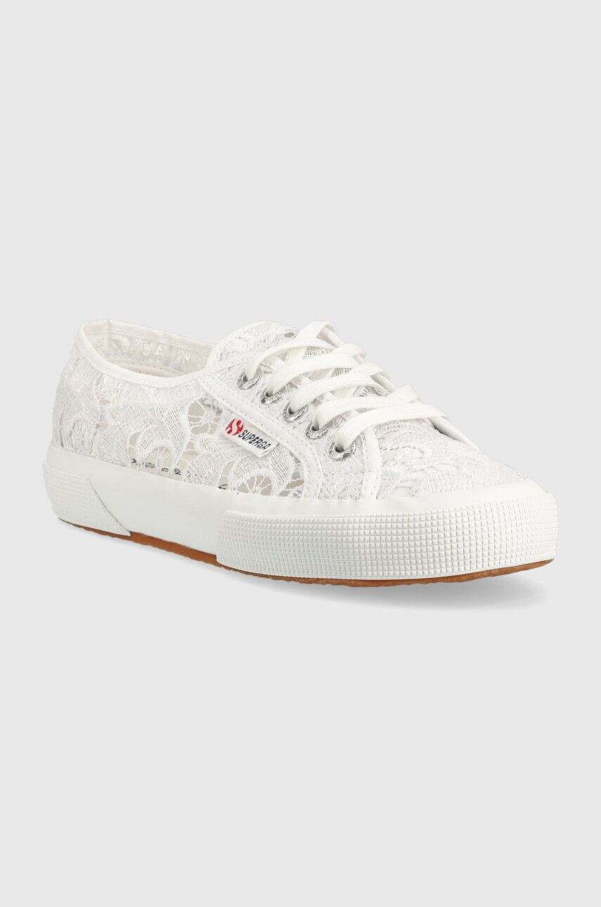 Superga Tenisky 2750 MACRAME dámske biela farba S81219W - Pepit.sk