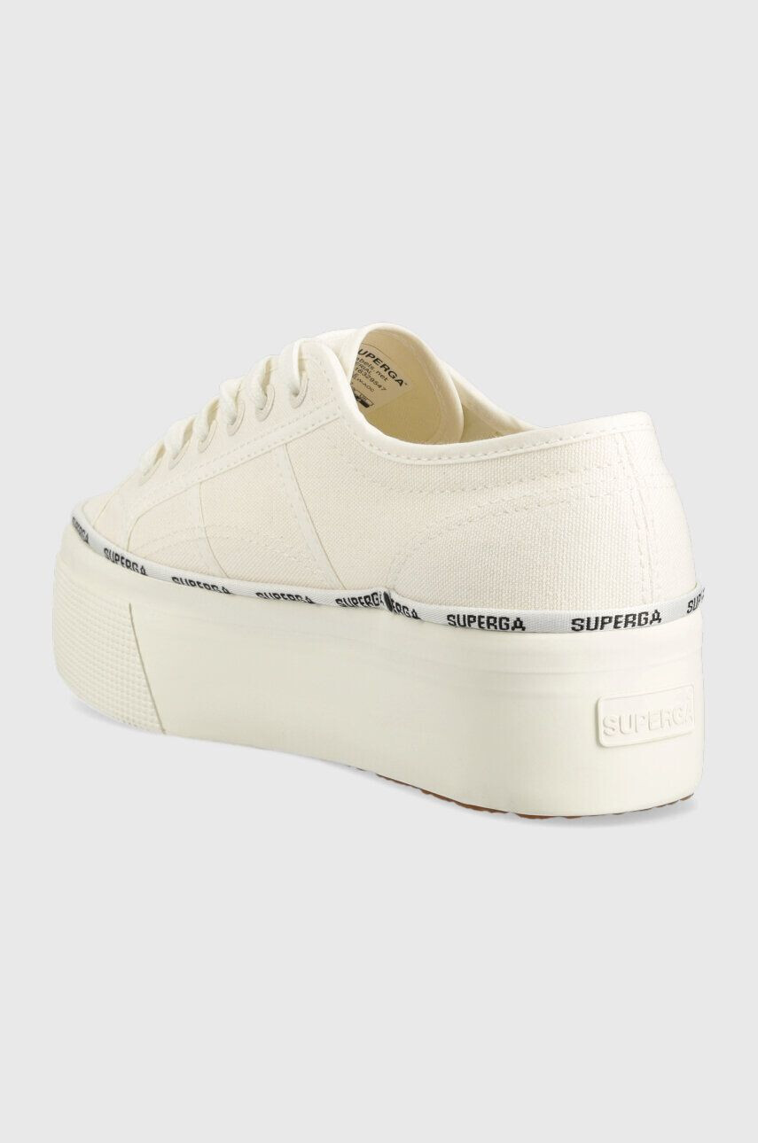 Superga Tenisky 2790 LOGO PIPING dámske biela farba S3125LW - Pepit.sk