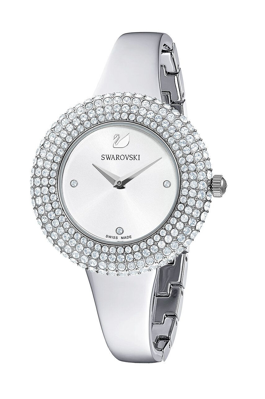 Swarovski Hodinky 5483853 CRYSTAL ROSE dámske strieborná farba - Pepit.sk