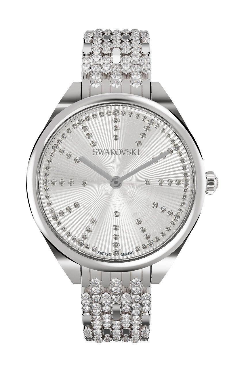 Swarovski Hodinky 5610490 ATTRACT dámske strieborná farba - Pepit.sk