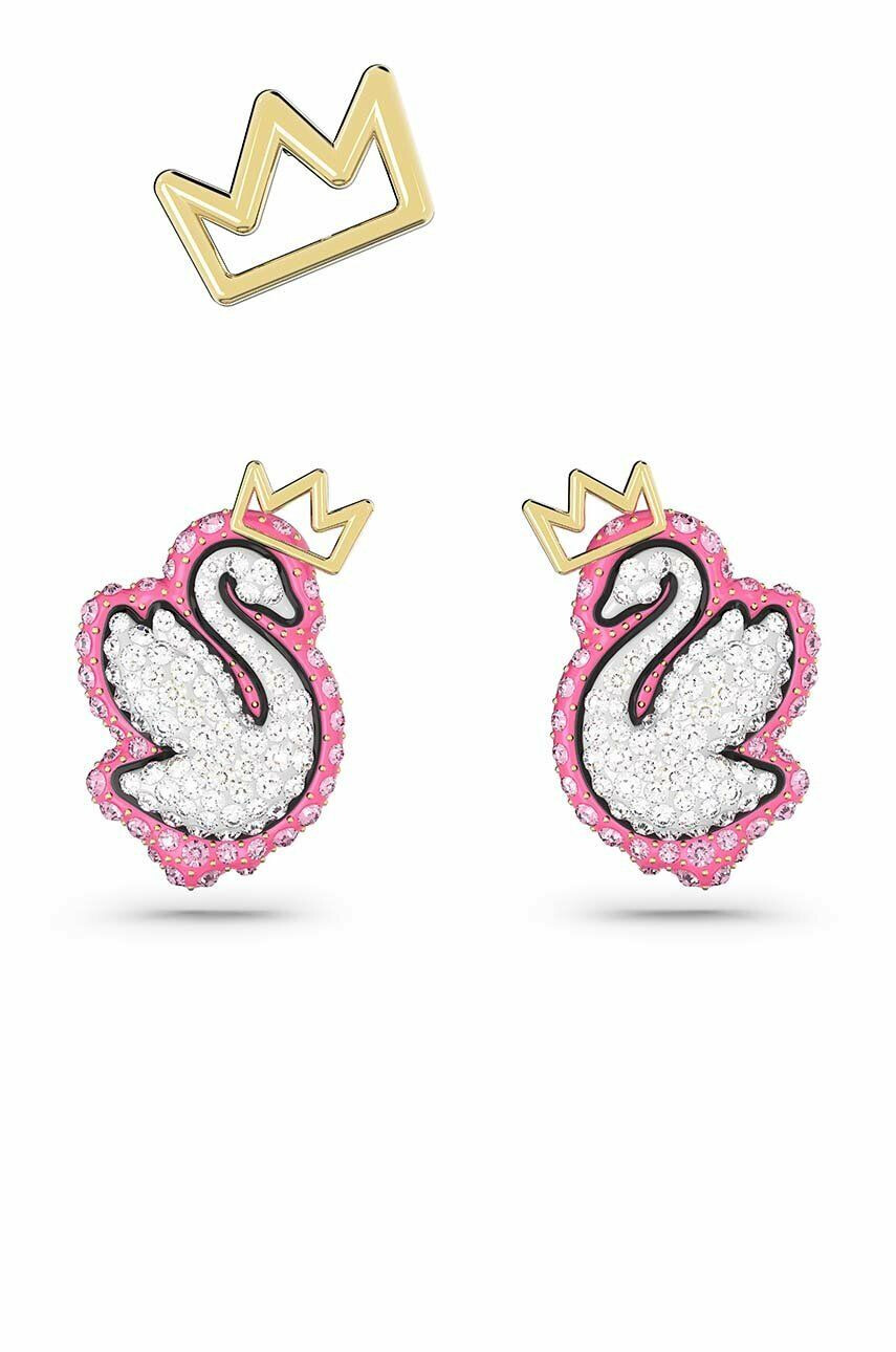 Swarovski Náušnica POP SWAN 3-pak - Pepit.sk