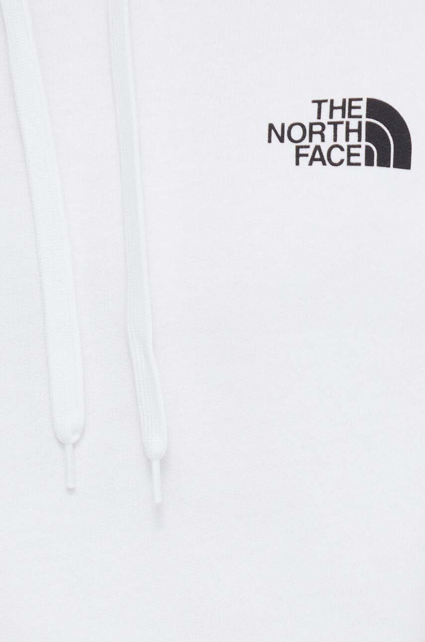 The North Face Bavlnená mikina pánska čierna farba s kapucňou s potlačou - Pepit.sk