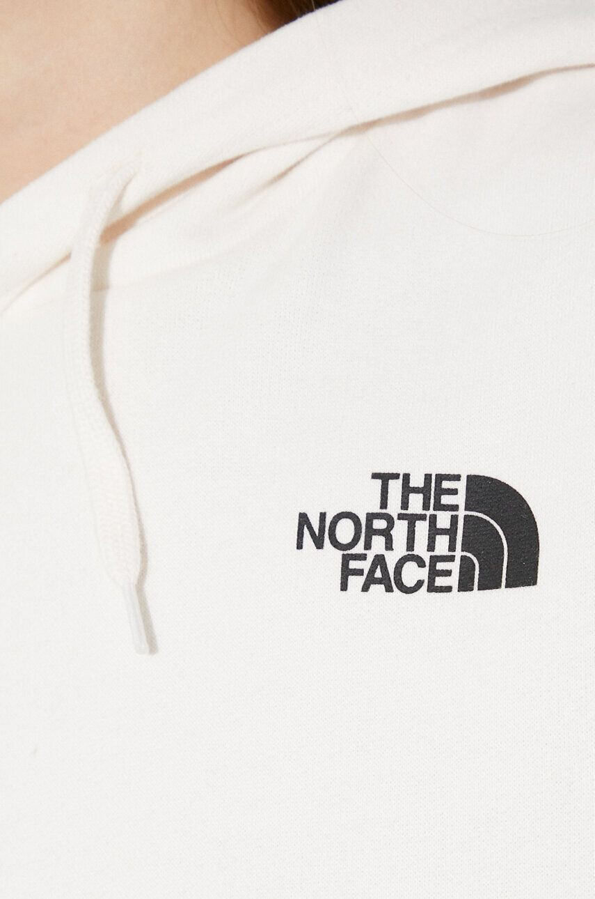 The North Face Bavlnená mikina Trend dámska béžová farba s kapucňou s potlačou NF0A5ICYN3N1 - Pepit.sk