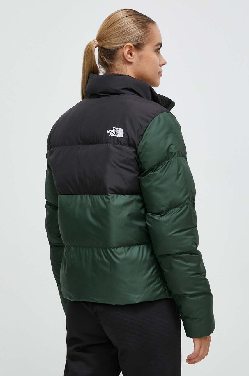 The North Face Bunda dámska zelená farba zimná - Pepit.sk