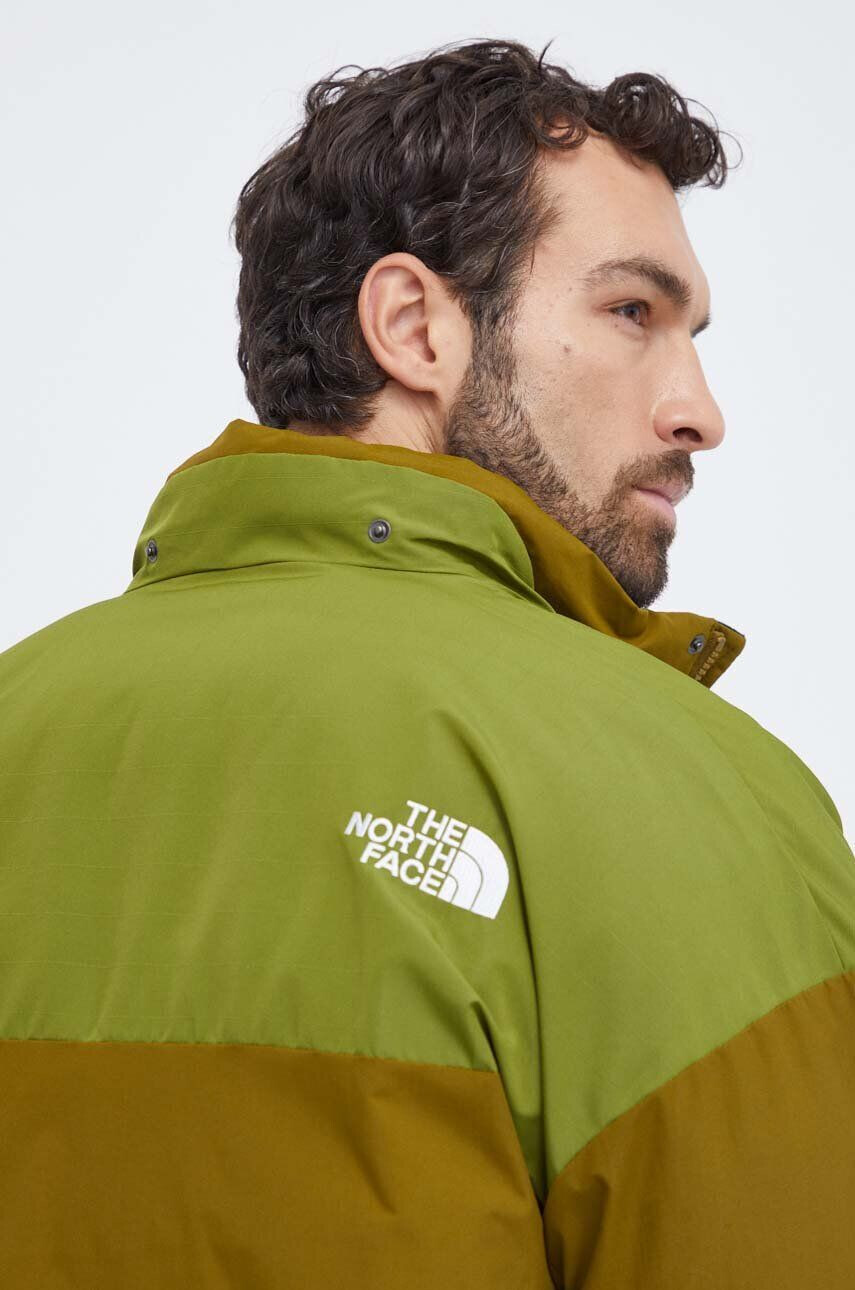 The North Face Bunda pánska zelená farba zimná - Pepit.sk