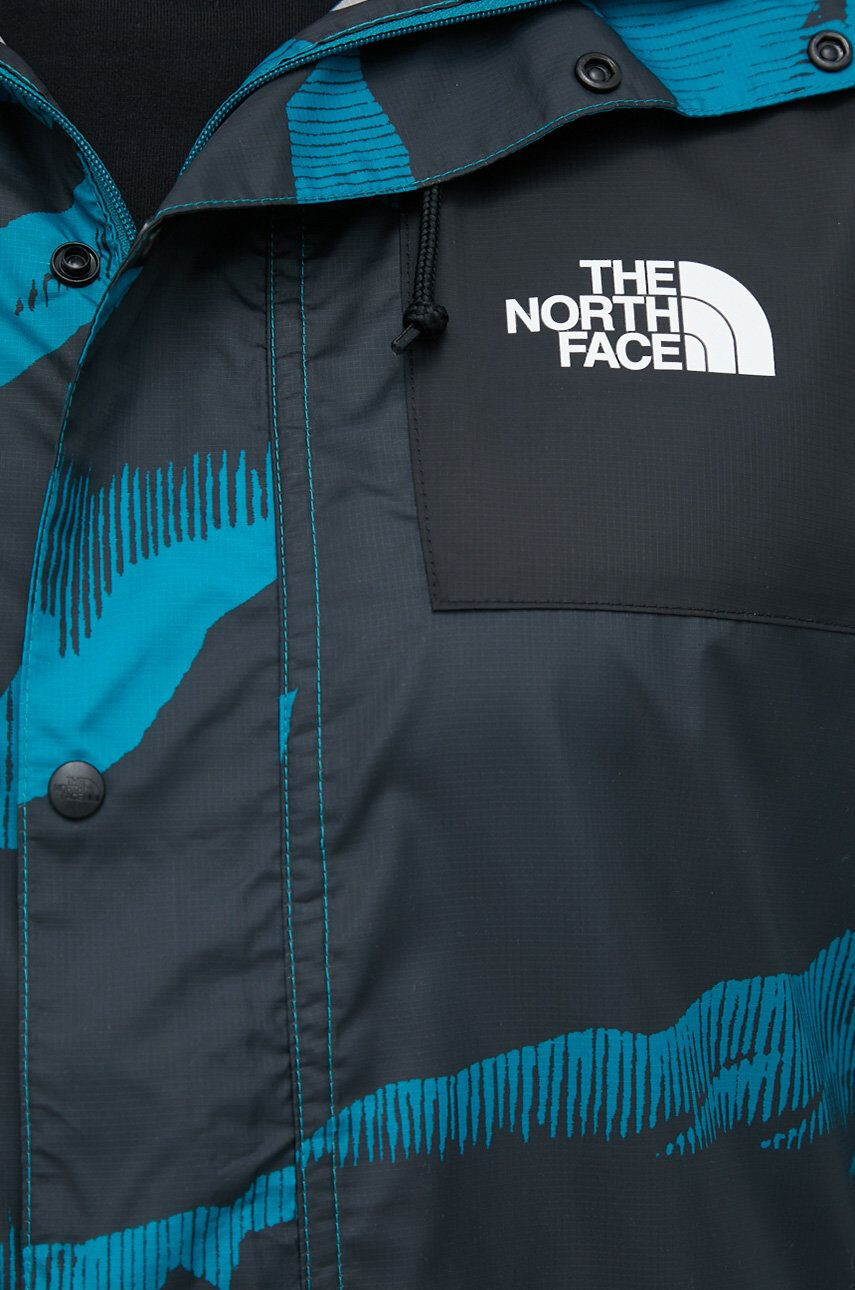 The North Face Bunda MEN S SEASONAL MOUNTAIN JACKET pánska tyrkysová farba prechodná - Pepit.sk