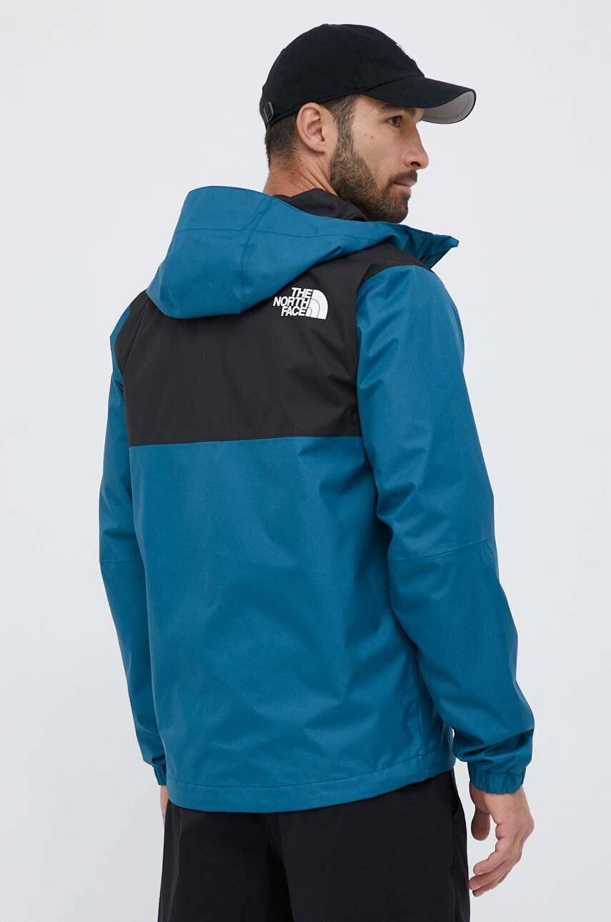 The North Face Bunda MOUNTAIN Q JACKET pánska tyrkysová farba prechodná - Pepit.sk