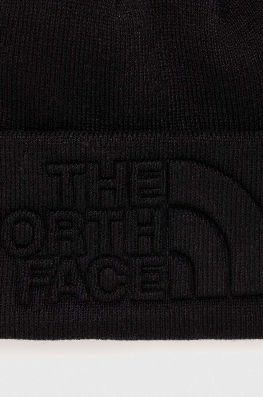 The North Face Čiapka hnedá farba z hrubej pleteniny - Pepit.sk