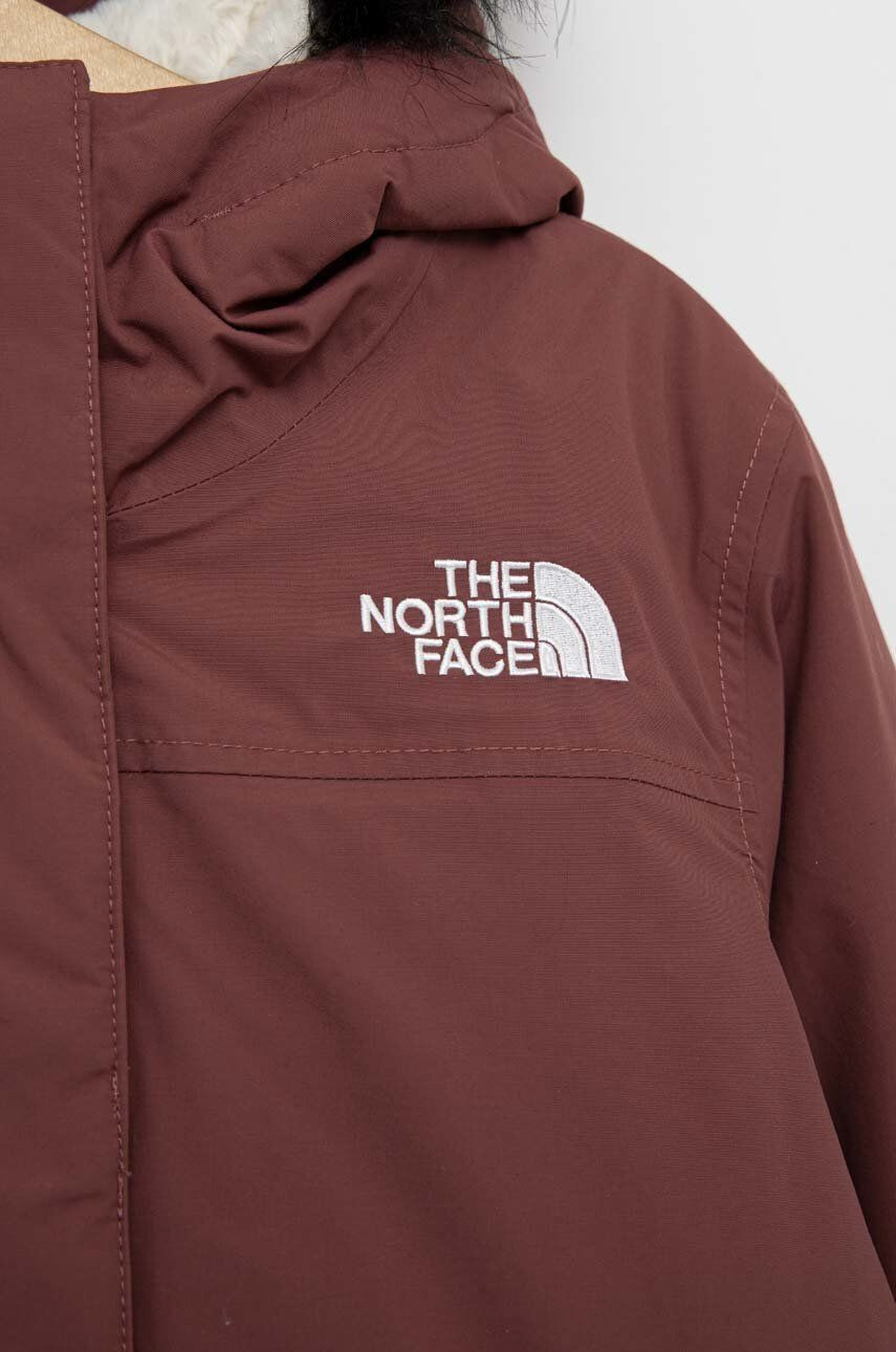 The North Face Detská páperová bunda ružová farba - Pepit.sk