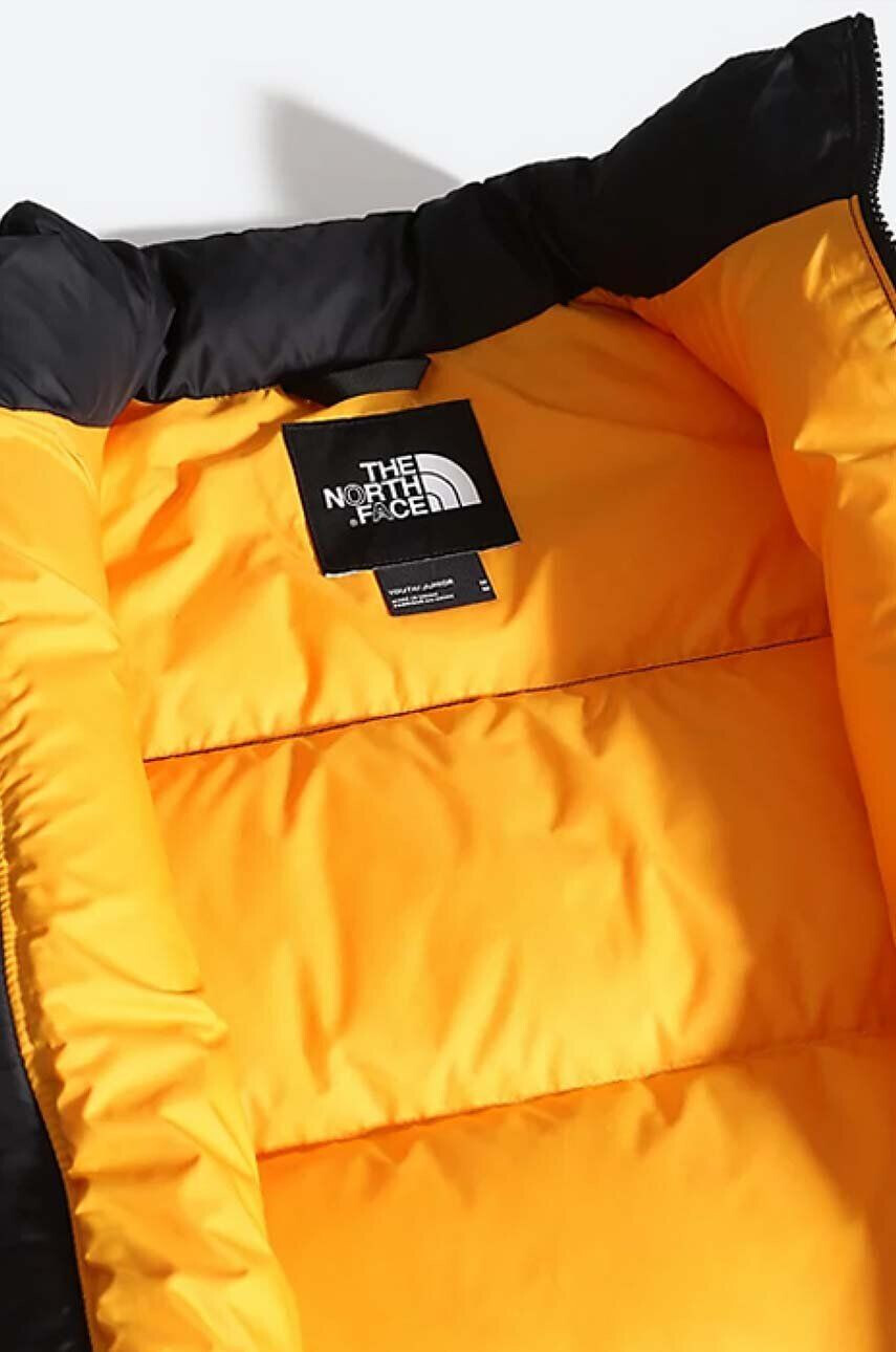 The North Face Detská páperová bunda Youth 1996 Retro Nuptse žltá farba - Pepit.sk