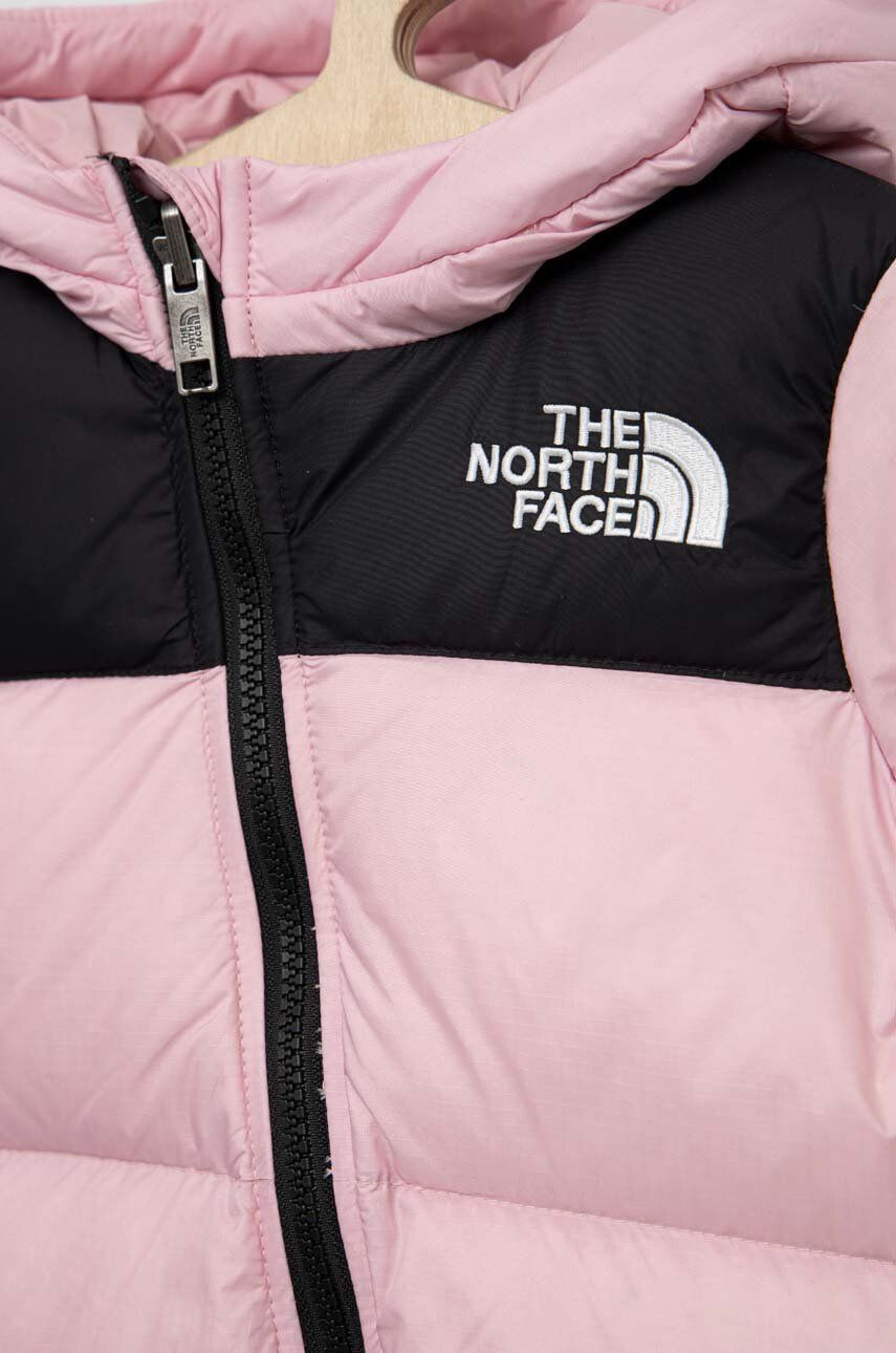 The North Face Detský páperový overal ružová farba - Pepit.sk