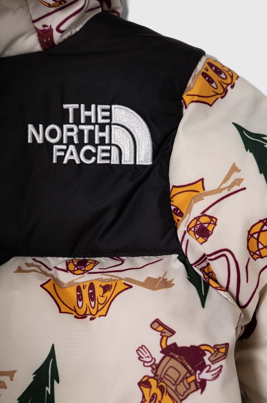 The North Face Detský páperový overal BABY 1996 RETRO NUPTSE ONE PIECE biela farba - Pepit.sk