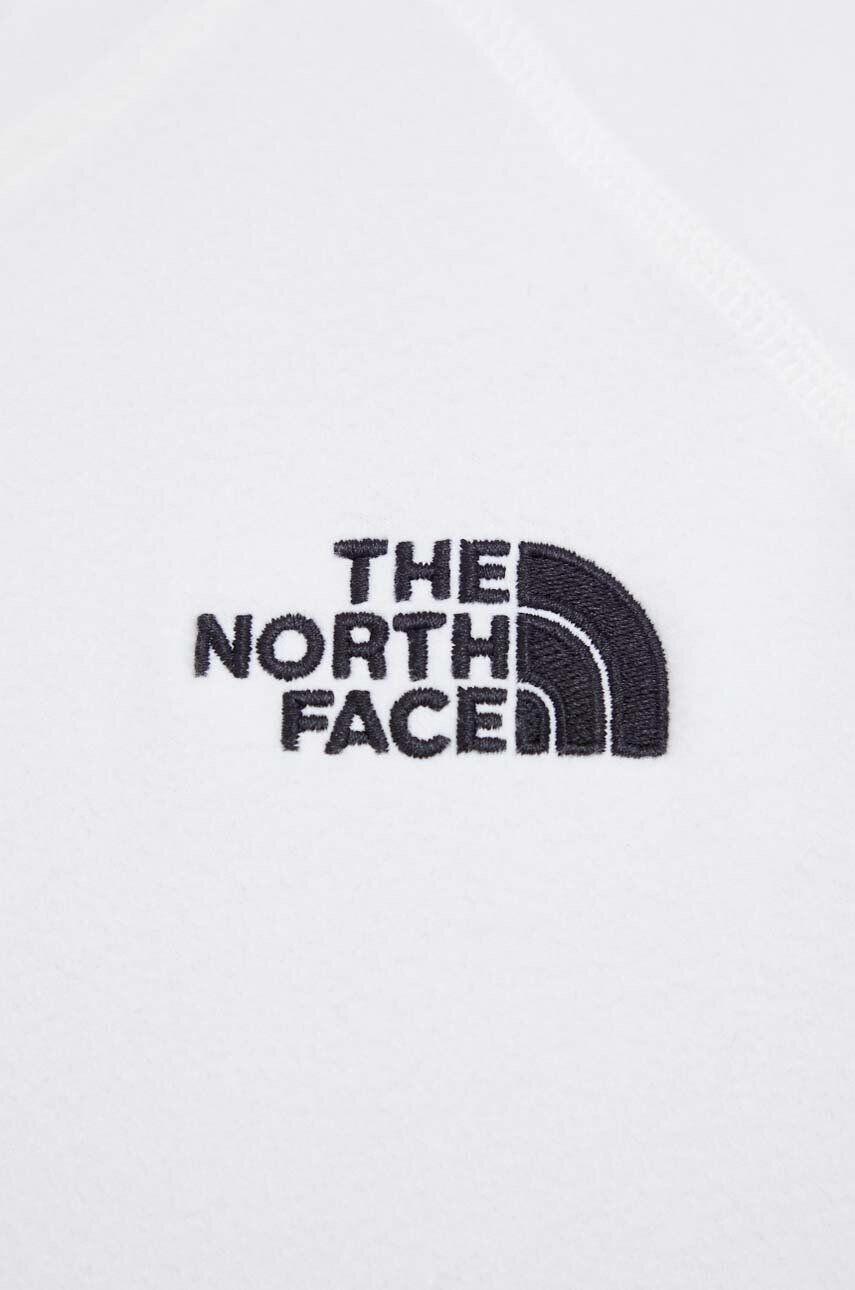 The North Face Mikina pánska béžová farba s kapucňou s nášivkou - Pepit.sk