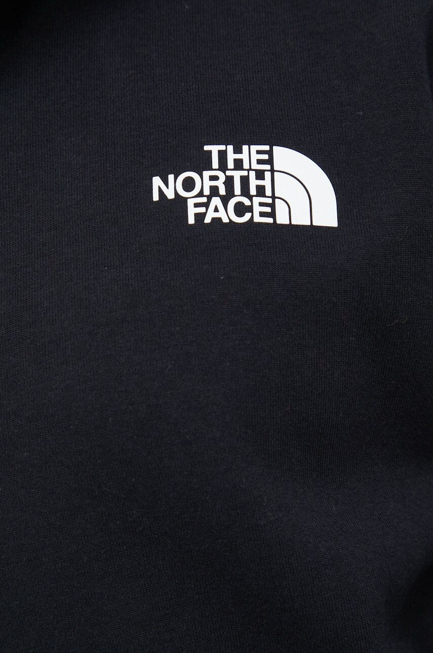 The North Face Mikina pánska čierna farba jednofarebná - Pepit.sk