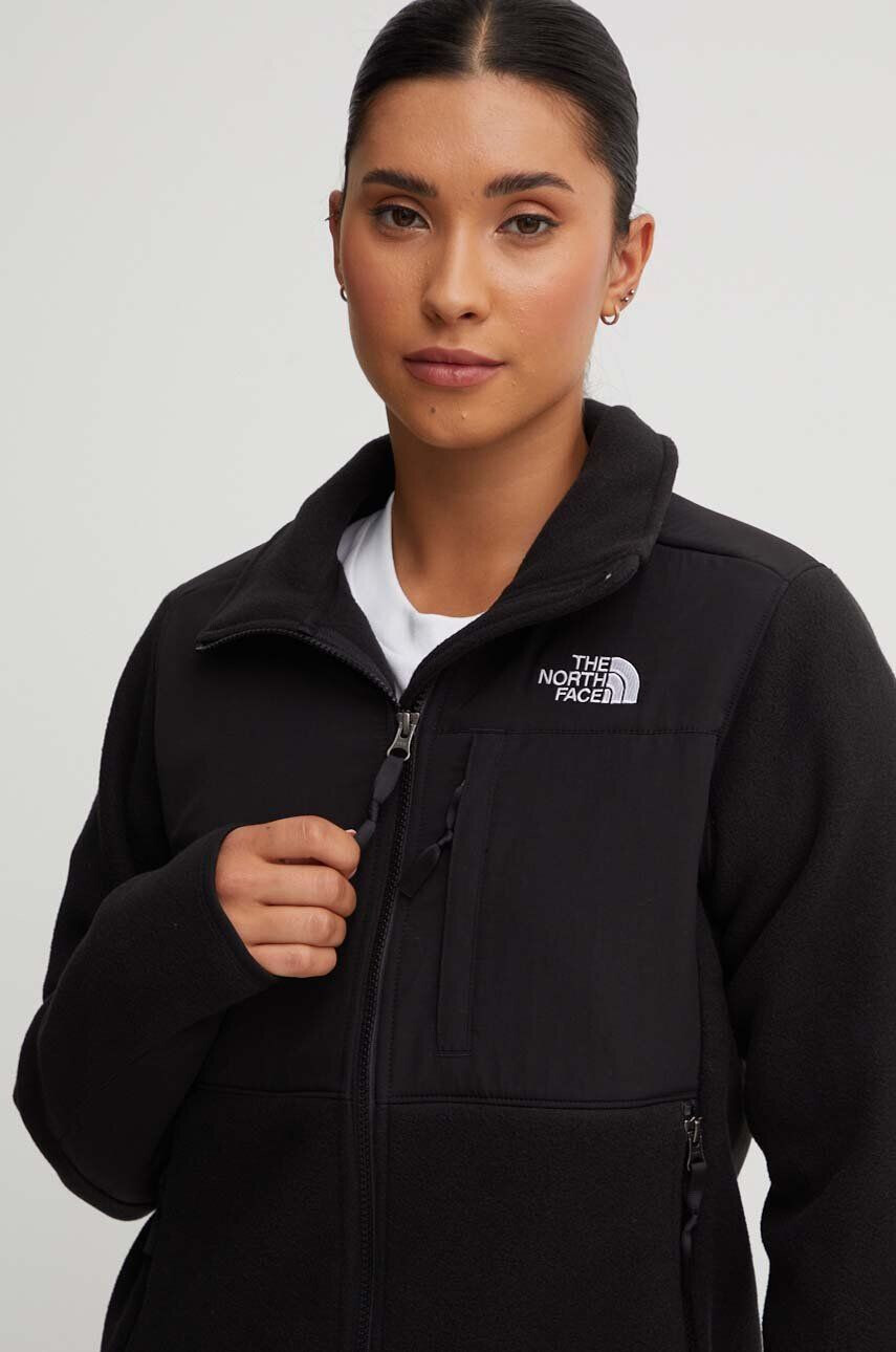 The North Face Mikina Denali dámska čierna farba jednofarebná NF0A7UR6JK31 - Pepit.sk