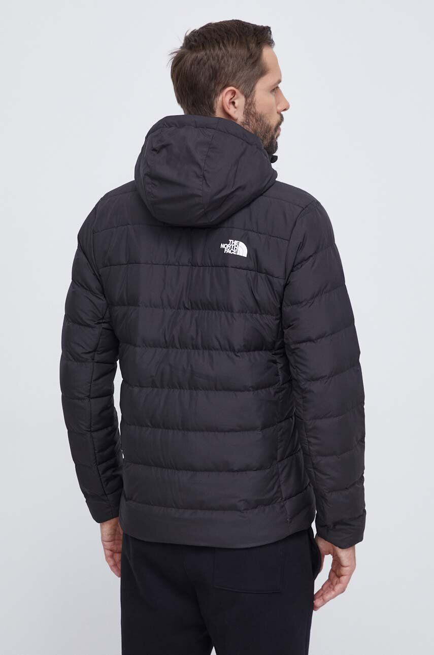 The North Face Páperová bunda pánska čierna farba prechodná - Pepit.sk