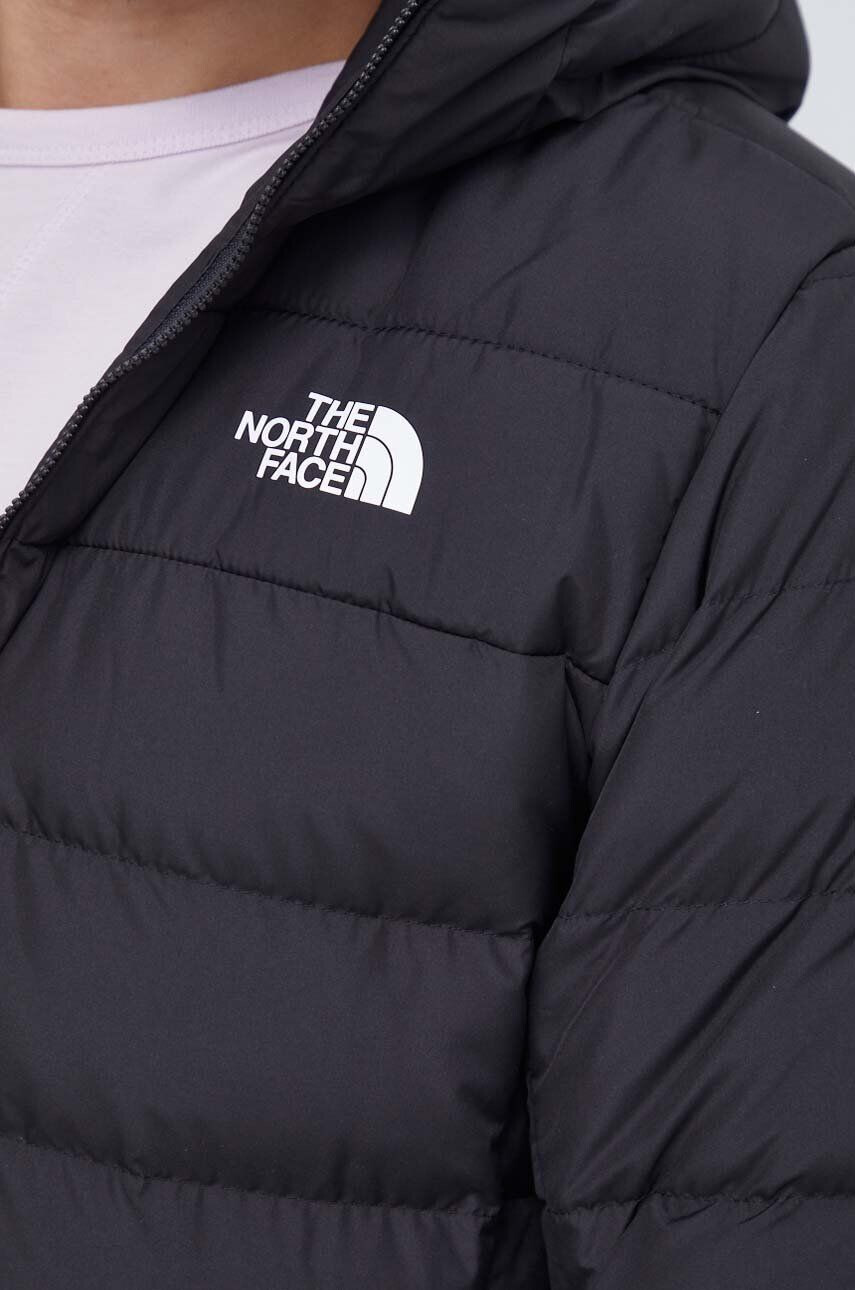 The North Face Páperová bunda pánska čierna farba prechodná - Pepit.sk