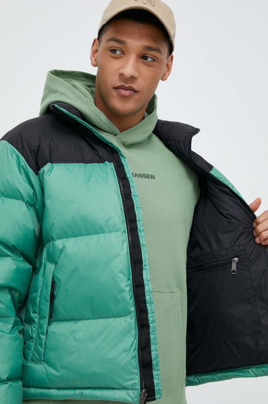 The North Face Páperová bunda 1996 RETRO NUPTSE JACKET pánska zelená farba zimná - Pepit.sk