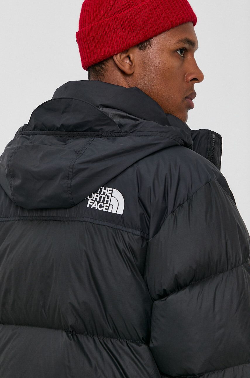 The North Face Páperová bunda pánska čierna farba zimná - Pepit.sk