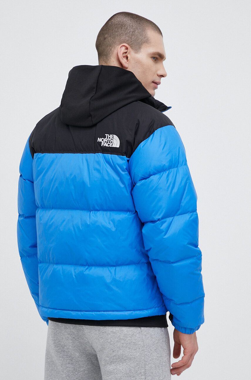 The North Face Páperová bunda Lhotse Jacket pánska hnedá farba zimná oversize NF0A3Y23OS31 - Pepit.sk