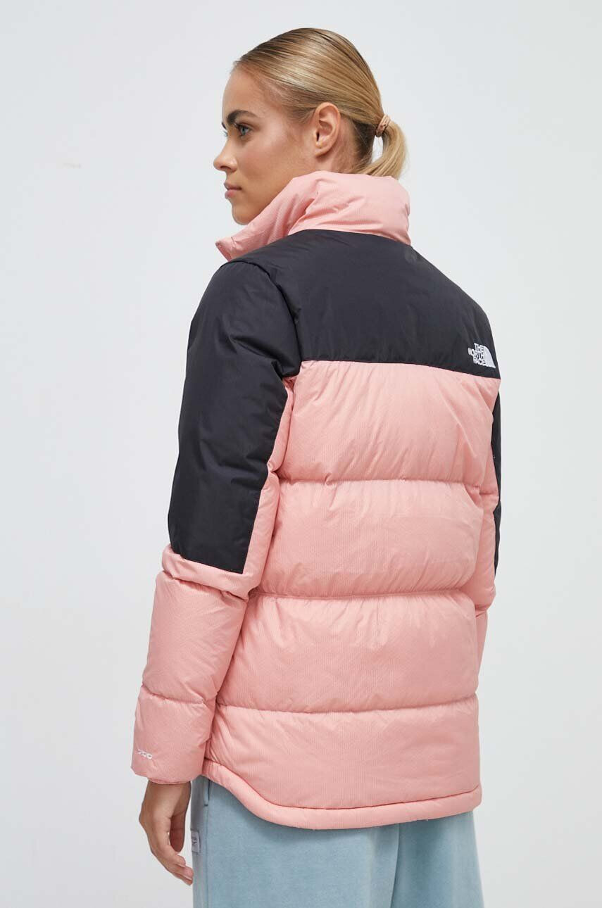 The North Face Páperová bunda dámska ružová farba zimná - Pepit.sk