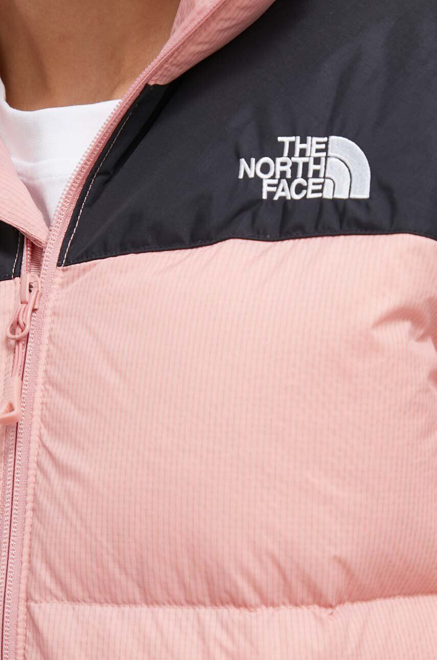 The North Face Páperová bunda dámska ružová farba zimná - Pepit.sk