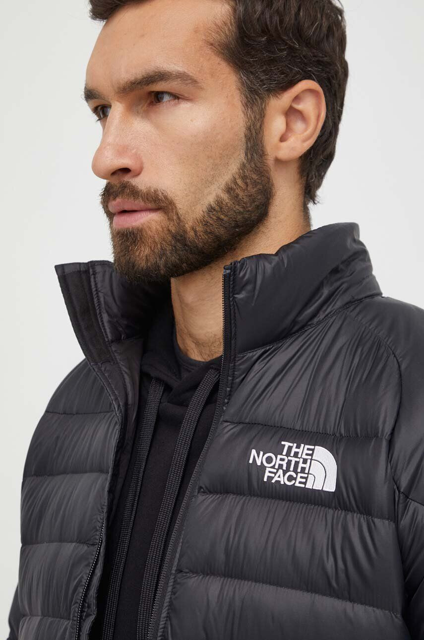 The North Face Páperová bunda pánska čierna farba zimná - Pepit.sk