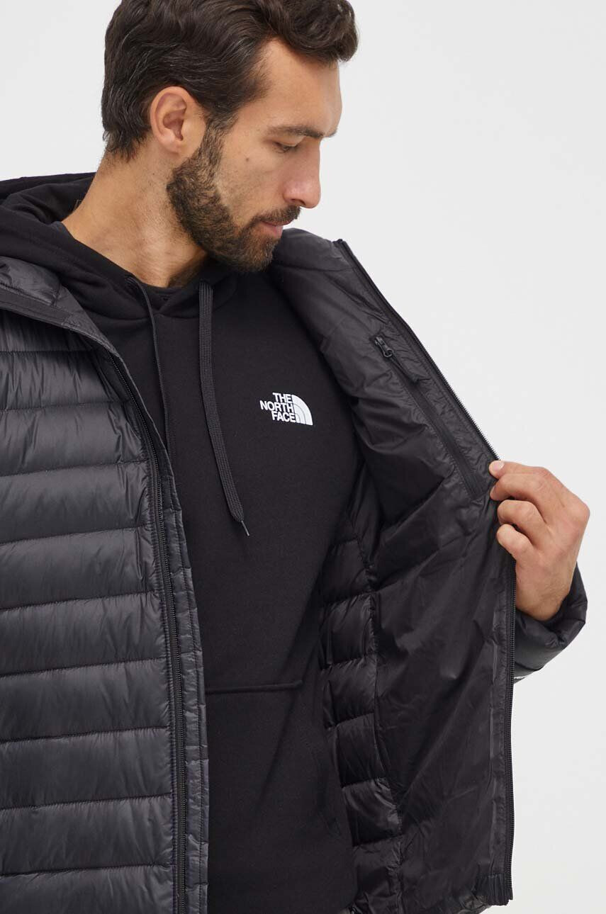 The North Face Páperová bunda pánska čierna farba zimná - Pepit.sk