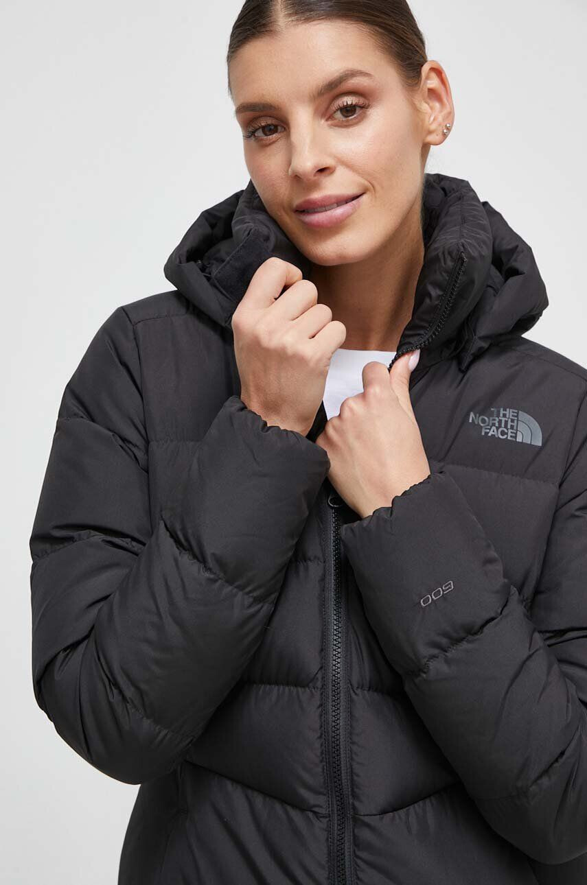 The North Face Páperová bunda pánska čierna farba zimná - Pepit.sk