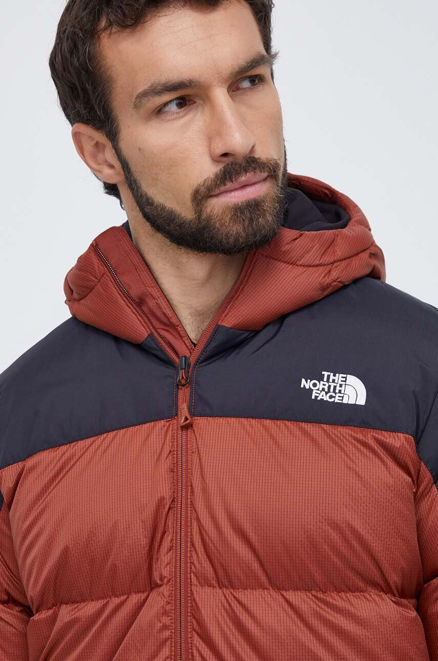 The North Face Páperová bunda pánska čierna farba zimná - Pepit.sk