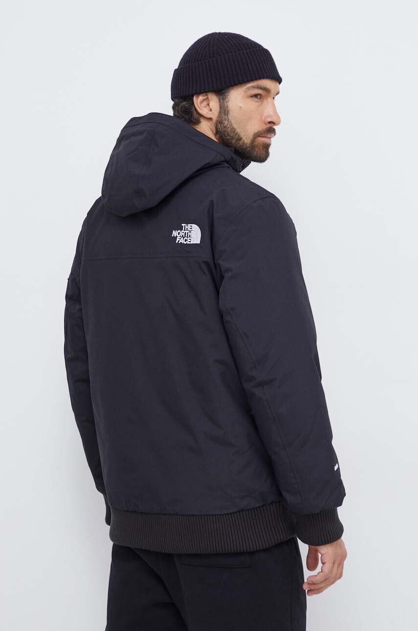 The North Face Páperová bunda pánska čierna farba zimná - Pepit.sk