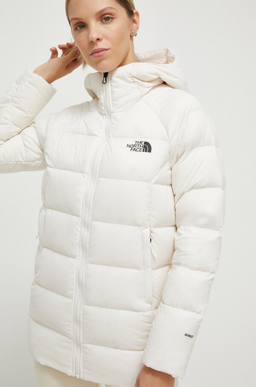 The North Face Páperová bunda dámska béžová farba zimná - Pepit.sk