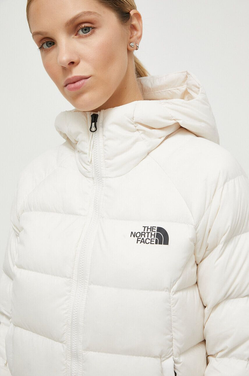 The North Face Páperová bunda dámska béžová farba zimná - Pepit.sk