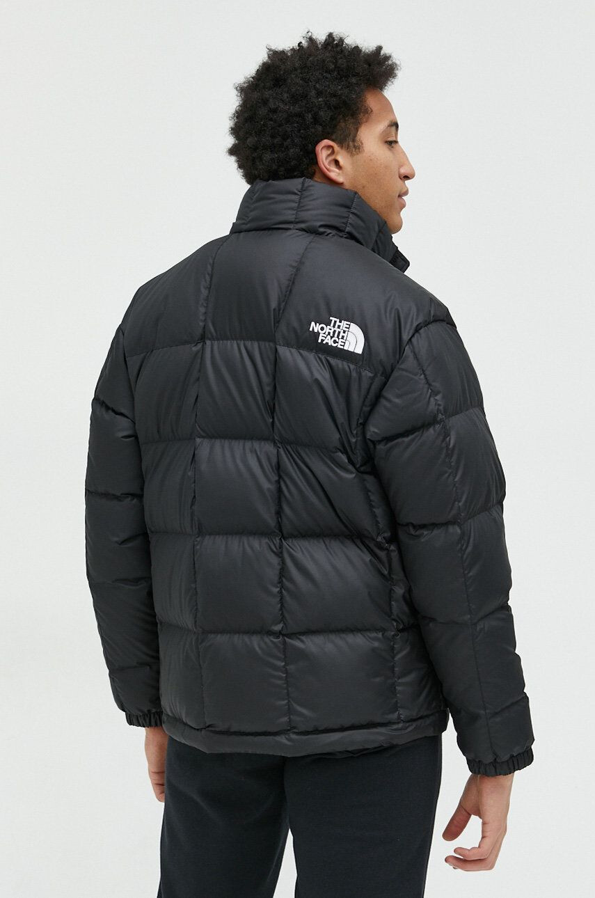 The North Face Páperová bunda MENS LHOTSE JACKET pánska čierna farba zimná - Pepit.sk