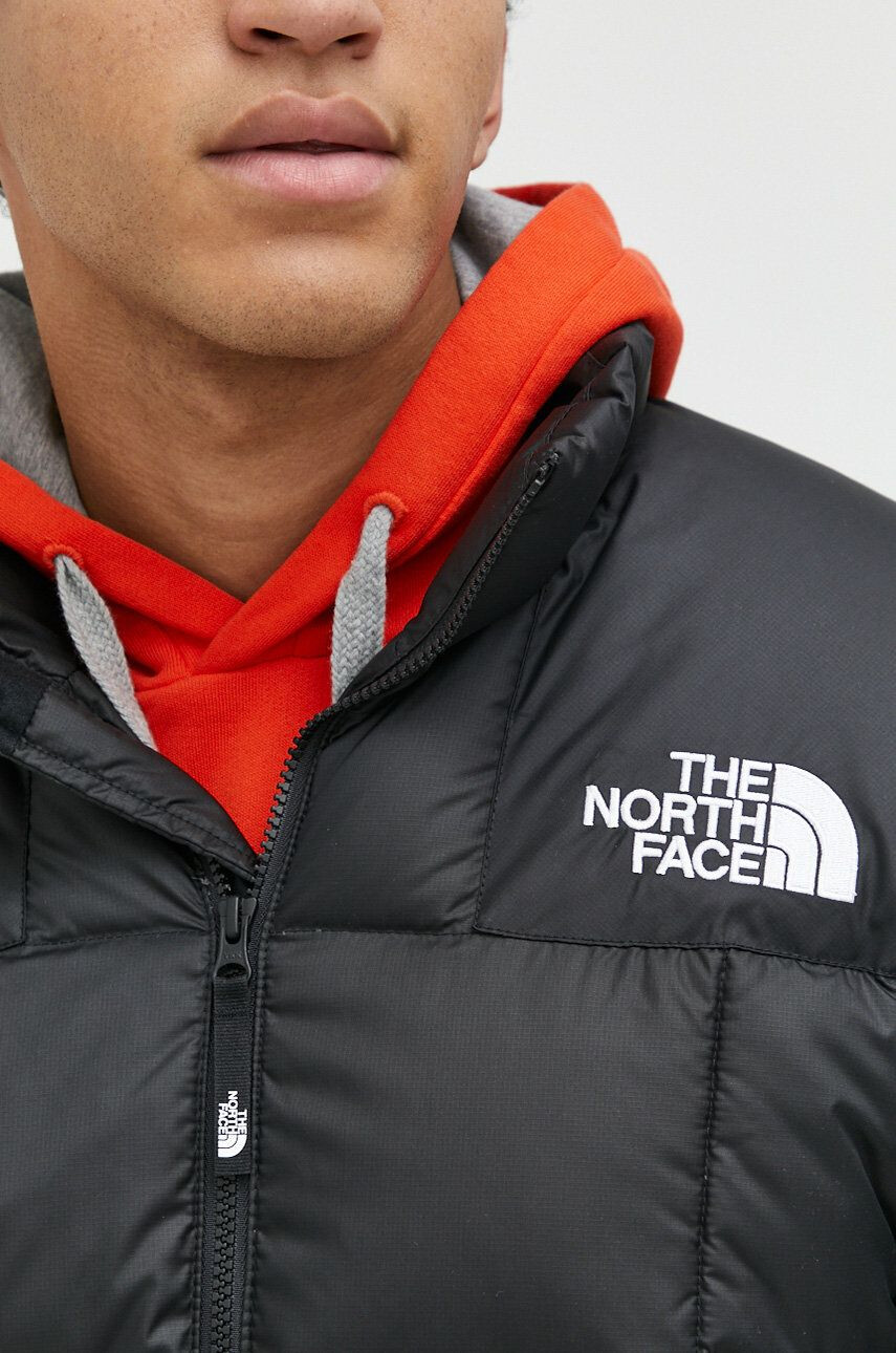 The North Face Páperová bunda MENS LHOTSE JACKET pánska čierna farba zimná - Pepit.sk