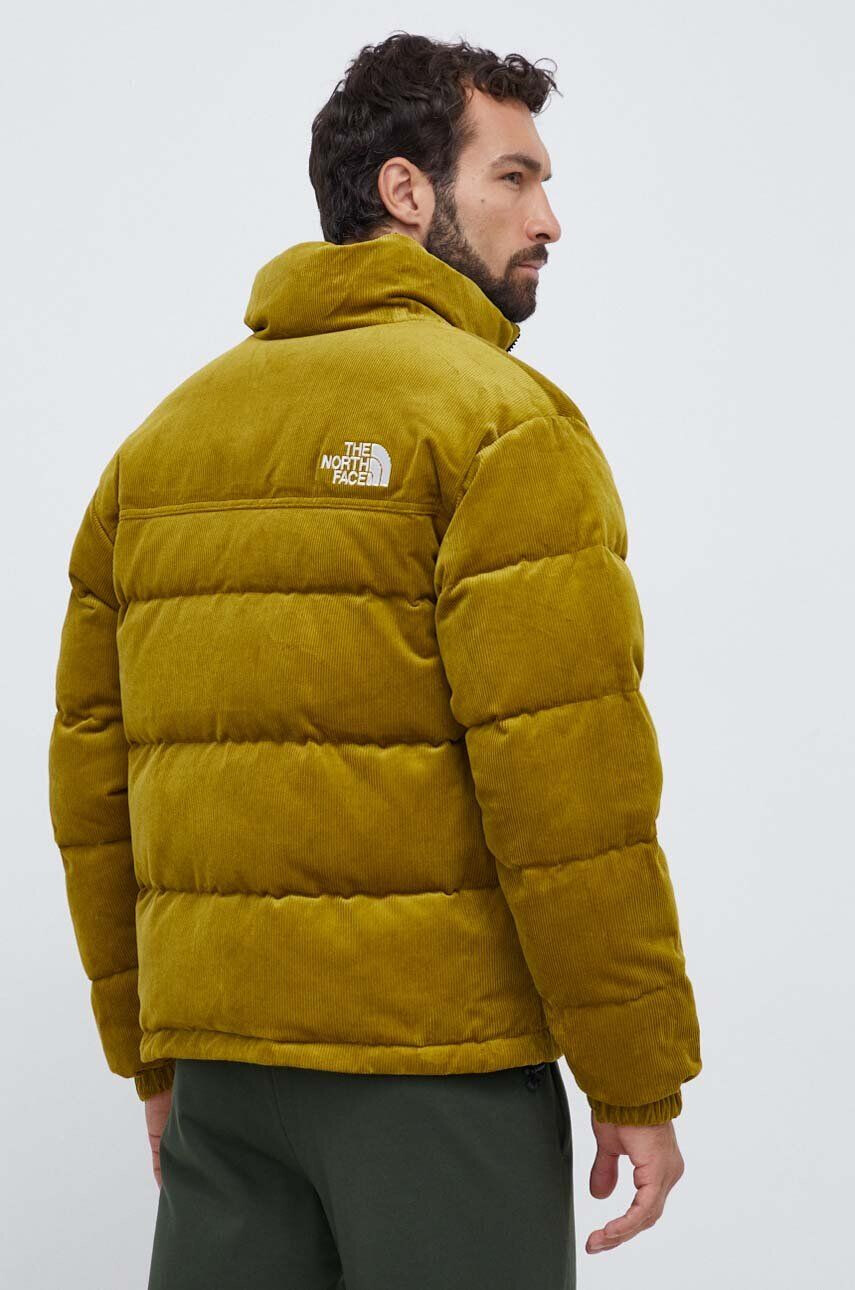 The North Face Páperová obojstranná bunda dámska žltá farba zimná - Pepit.sk